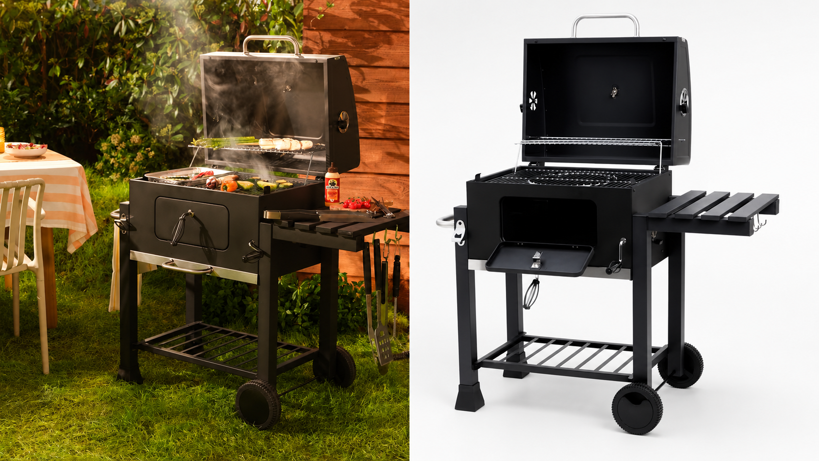 DURO XXL charcoal barbecue
