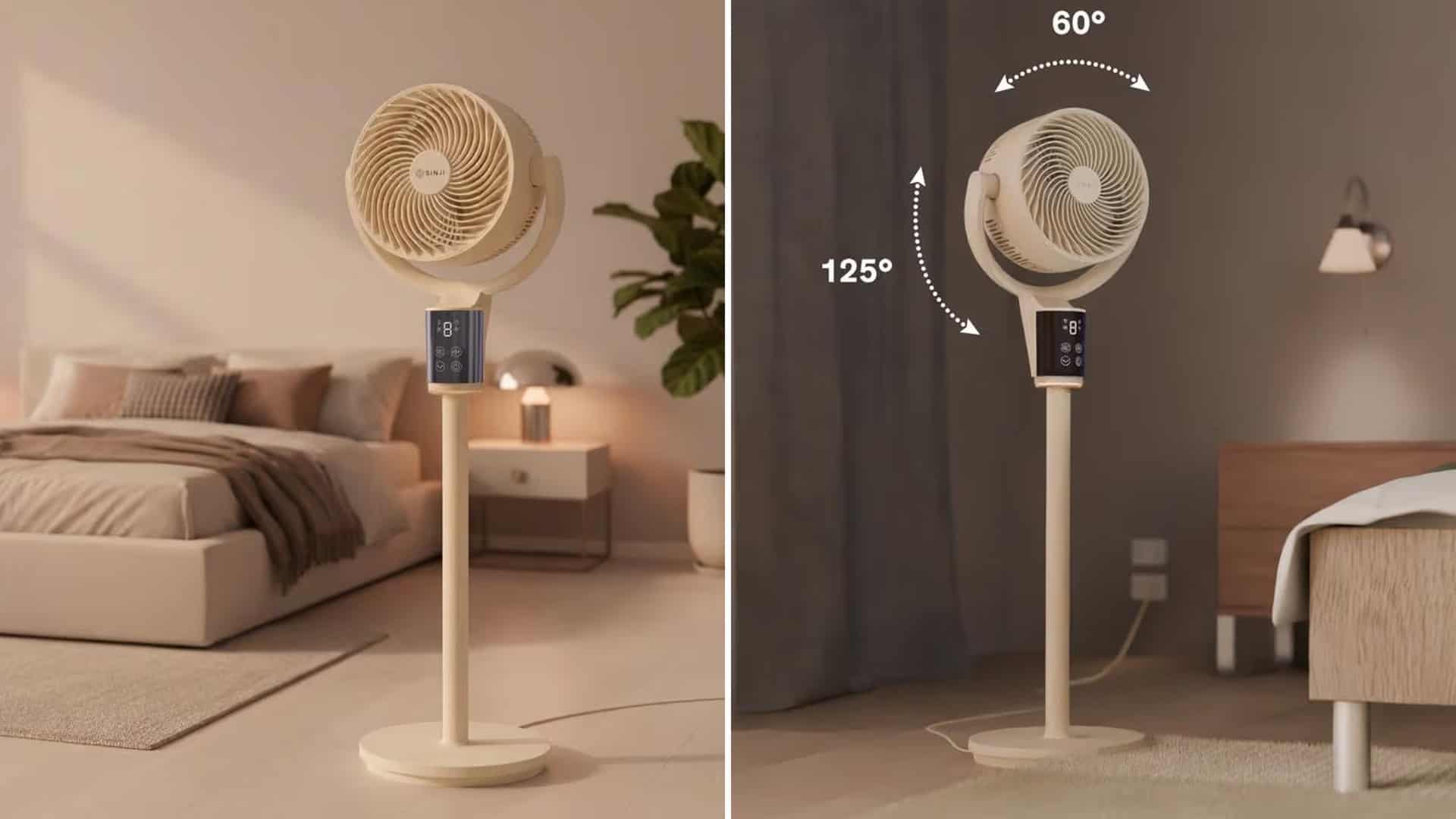 Sinji standing fan