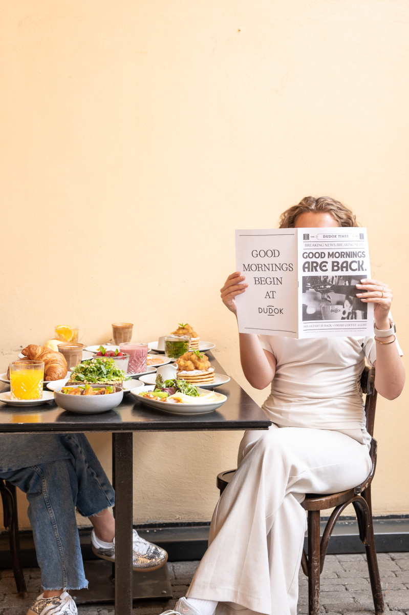 Dudok Rotterdam has launched The Dudok Breakfast, a permanent daily breakfast concept with croissants, bread, coffee, juices and morning dishes.