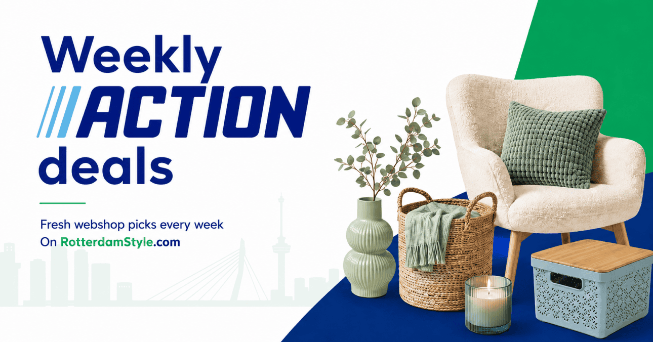 Browse this week’s Action webshop selection. All products in this article are part of Action’s online-only assortment. Action states that webshop orders are generally delivered within three working days.