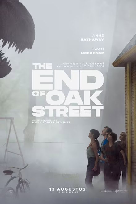 The End of Oak Street opens in Rotterdam on 13 August, sending Anne Hathaway and Ewan McGregor into a suburb suddenly surrounded by dinosaurs.