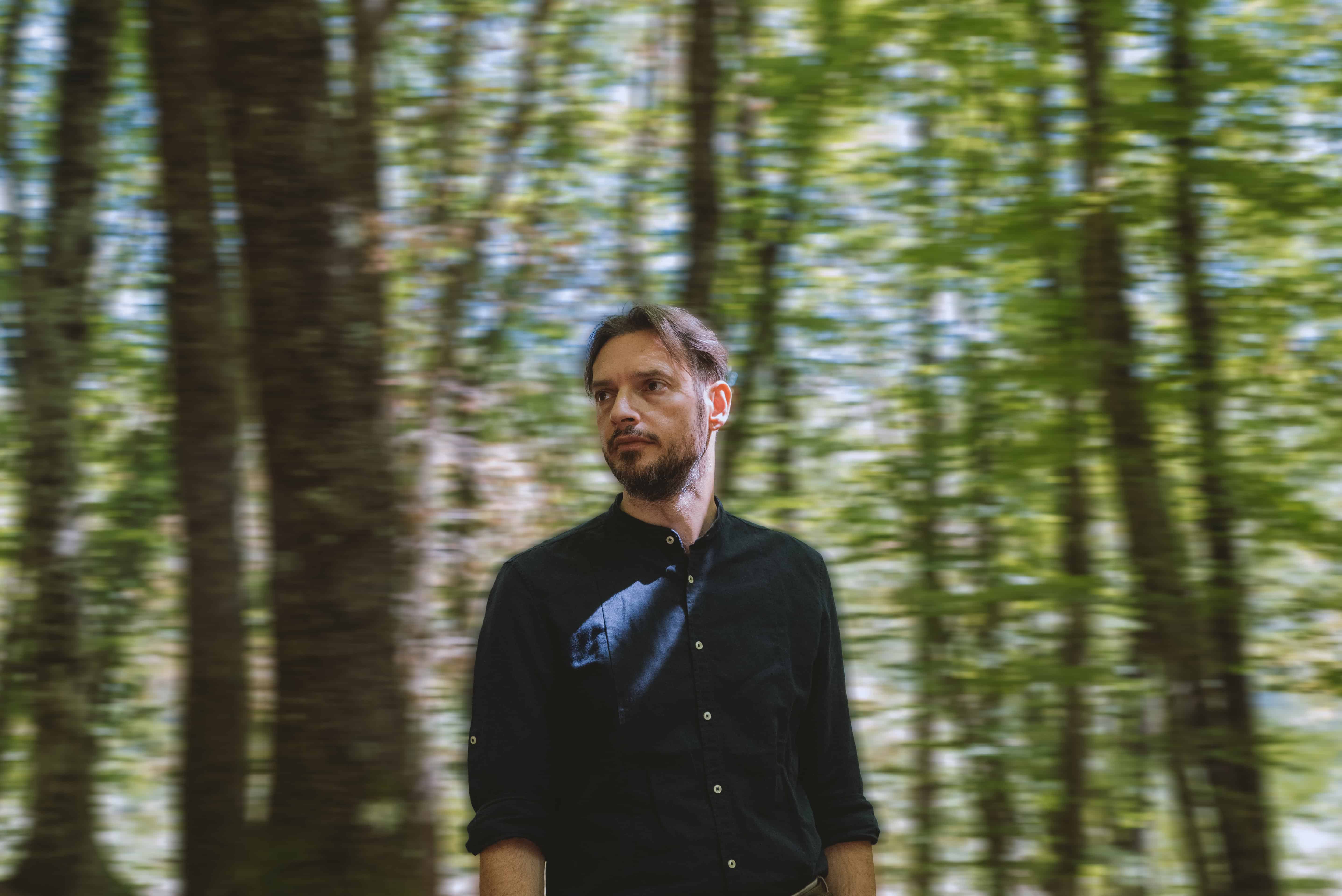 Italian composer Bruno Bavota, photographed by Linda Russomanno