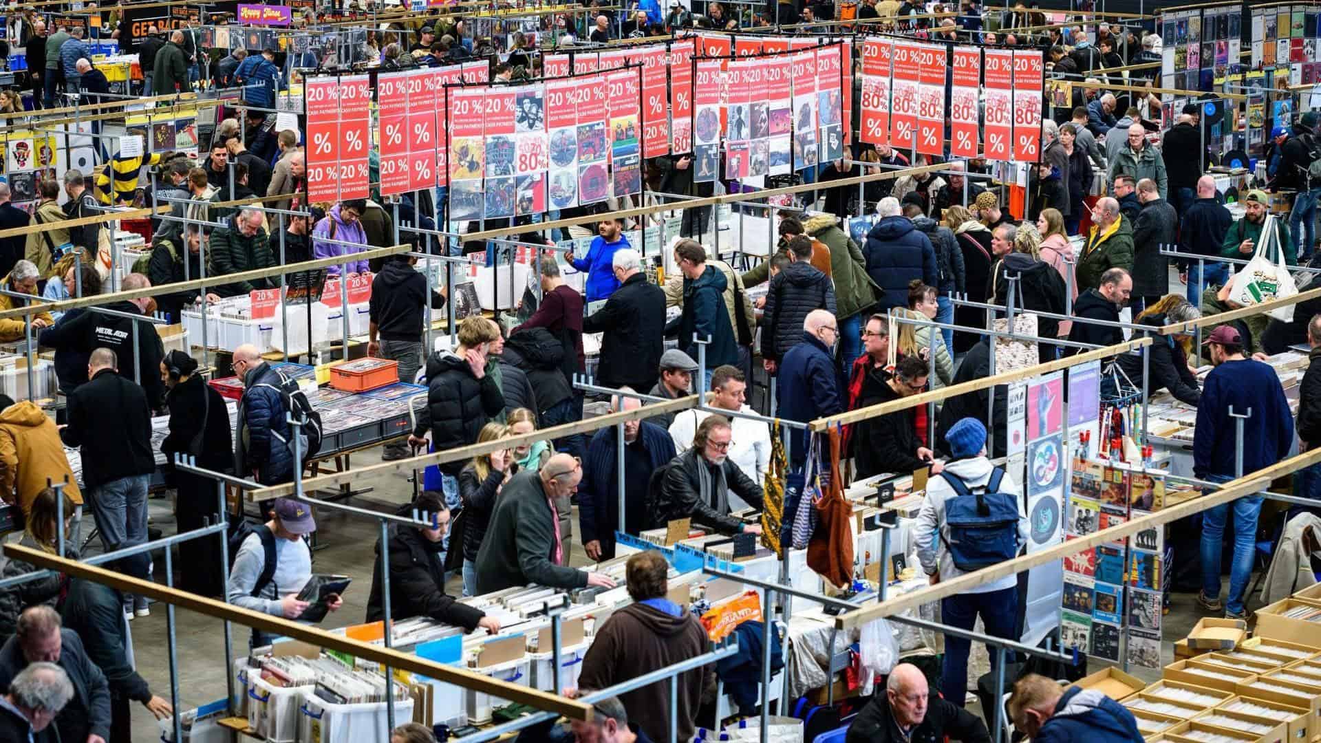 Record & CD Fair Rotterdam comes to Ahoy on 26 September with 120+ stands of vinyl, CDs and memorabilia. Tickets start at €8.50.