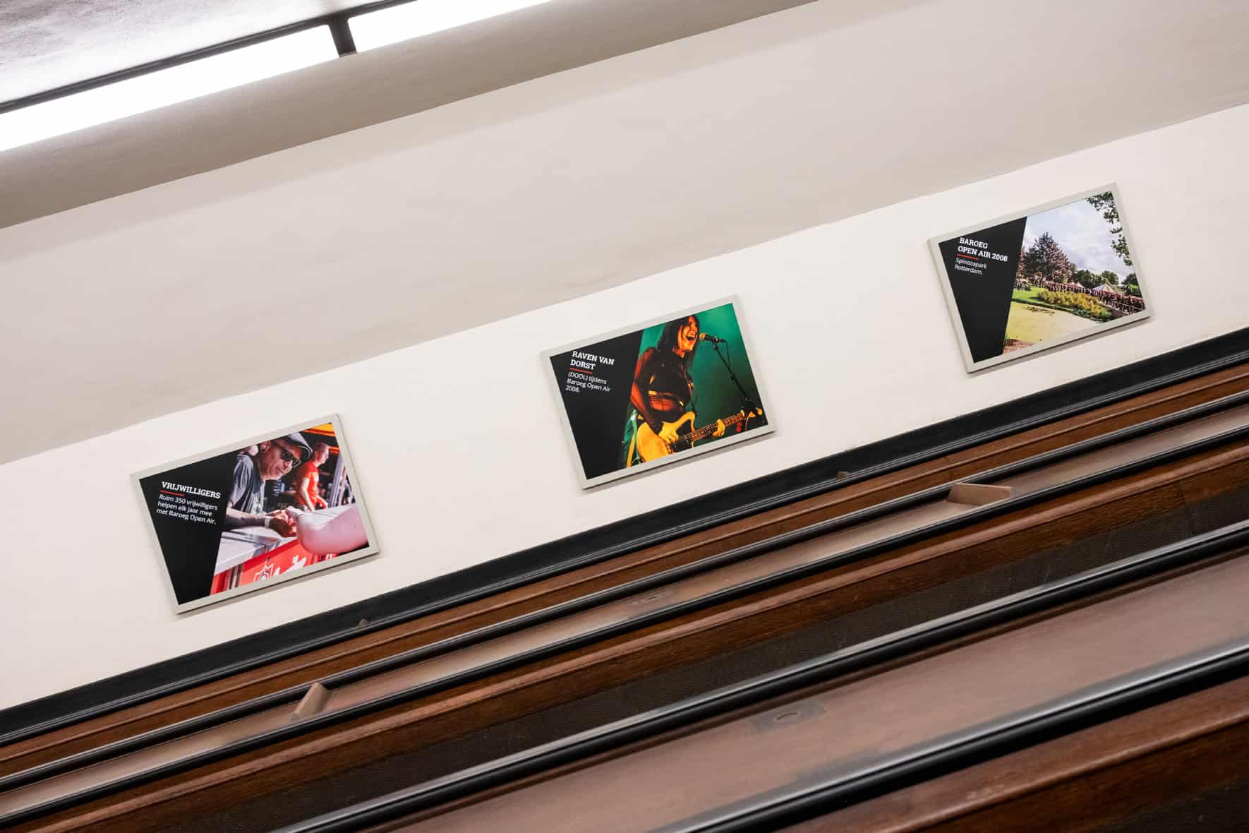 A new Baroeg exhibition in Rotterdam’s Maastunnel traces the music venue’s history through photographs, from its 1981 beginnings to its new home.