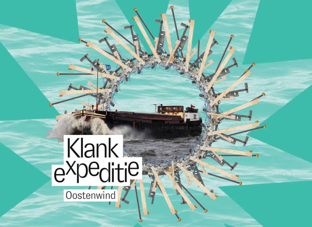 Klankexpeditie Oostenwind turns a historic ship into a live instrument during audiovisual performances in Wijnhaven and Oude Haven this October.