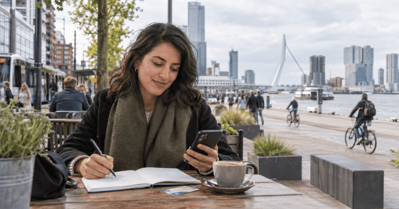 Turn everyday life in Rotterdam into practical Dutch practice with tips for reading, listening, speaking, writing and preparing for the inburgering exam.