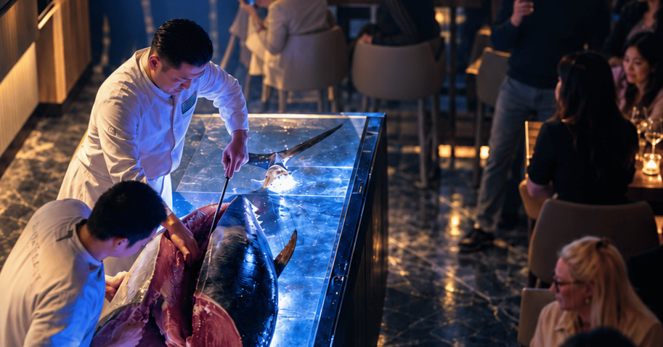 MAGURO KIWAMI brings a live bluefin tuna ceremony, five-course dinner and afterparty to DINNERANT Rotterdam on 26 September.