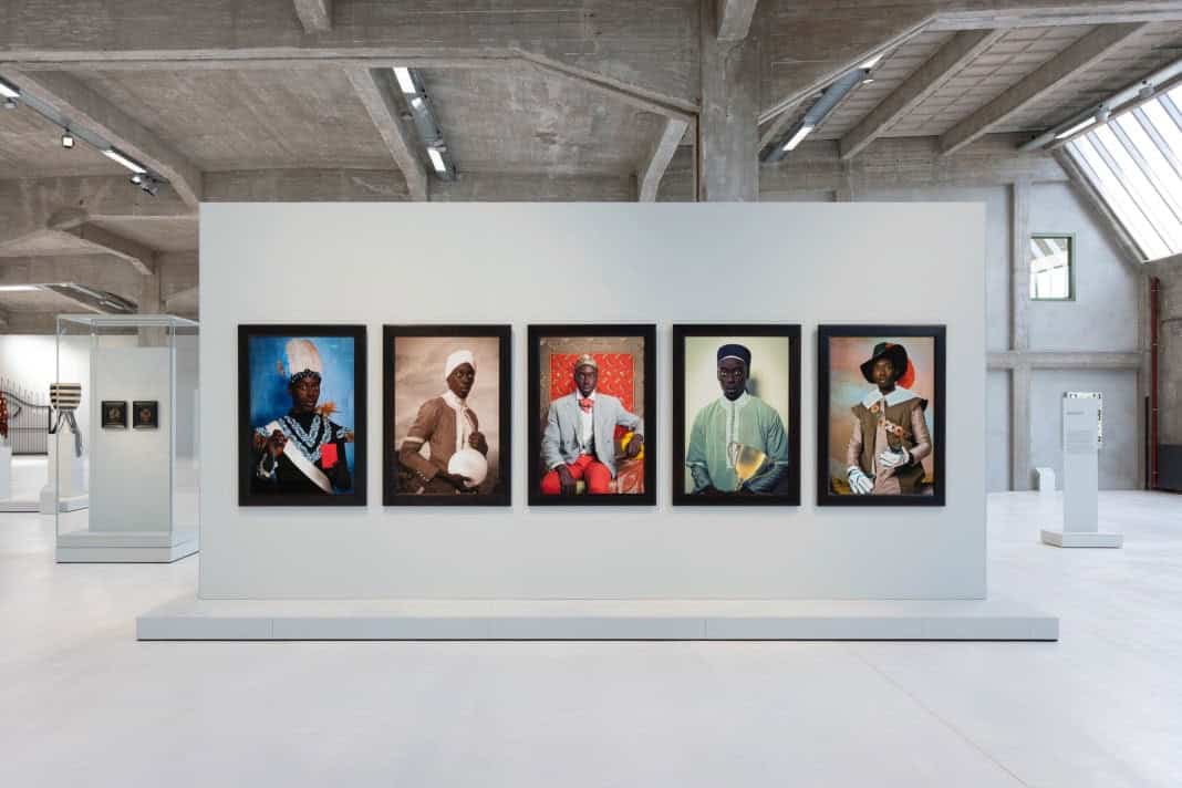 Diaspora 2014–2016 by Omar Victor Diop at Fenix. Photo: Titia Hahne
