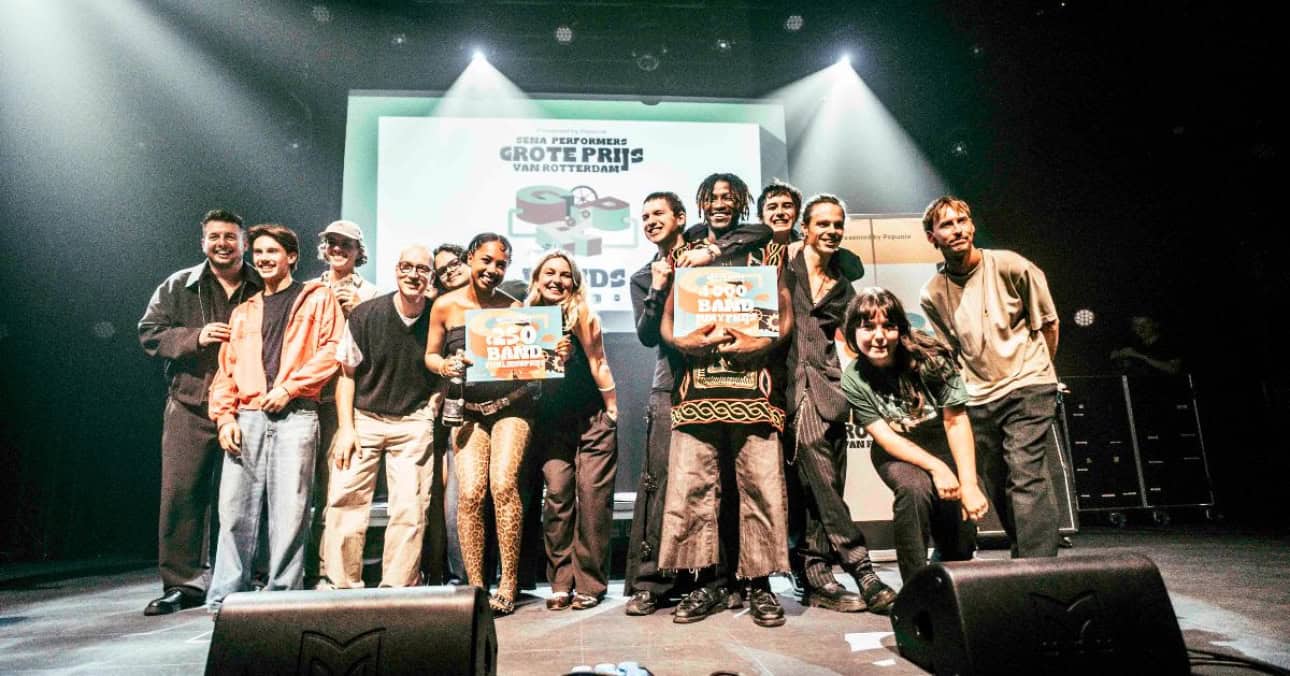 Loveth Besamoh, Lewis, Stellar Wave and MAIKA win jury prizes as the Grote Prijs van Rotterdam 2026 announces all eight winners.