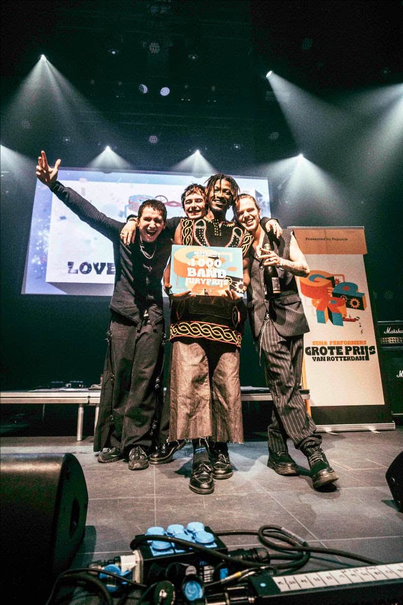 Loveth Besamoh, Lewis, Stellar Wave and MAIKA win jury prizes as the Grote Prijs van Rotterdam 2026 announces all eight winners.