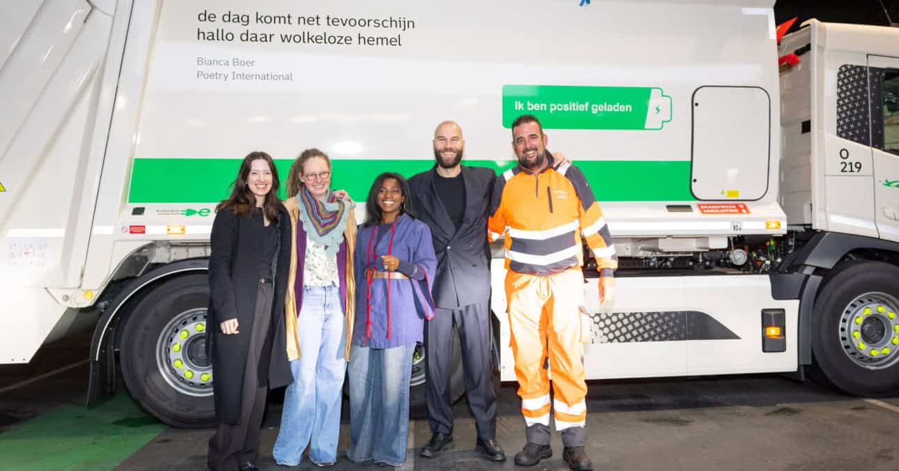 Poetry on Rotterdam rubbish trucks has been added to the Dutch Inventory of Intangible Cultural Heritage, recognising a city tradition dating to 1988.