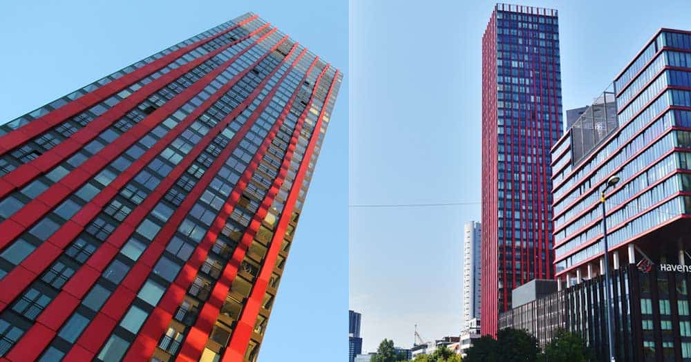 The Red Apple Rotterdam 127 meters completed in 2009