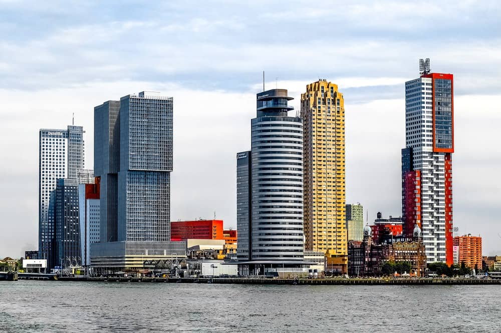 The tallest buildings in Rotterdam