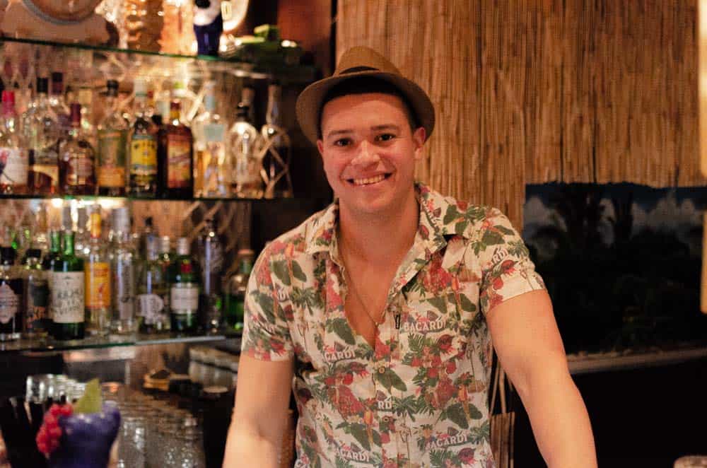 Allan Brown - Head bartender at Mick's Tiki Shack