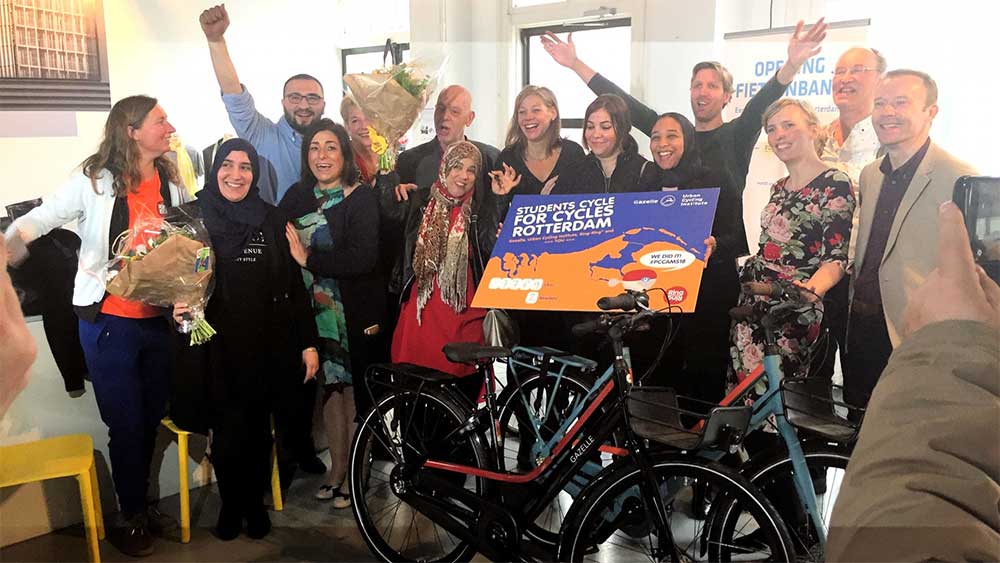 Gazelle joins forces with Fietsenbank in Rotterdam