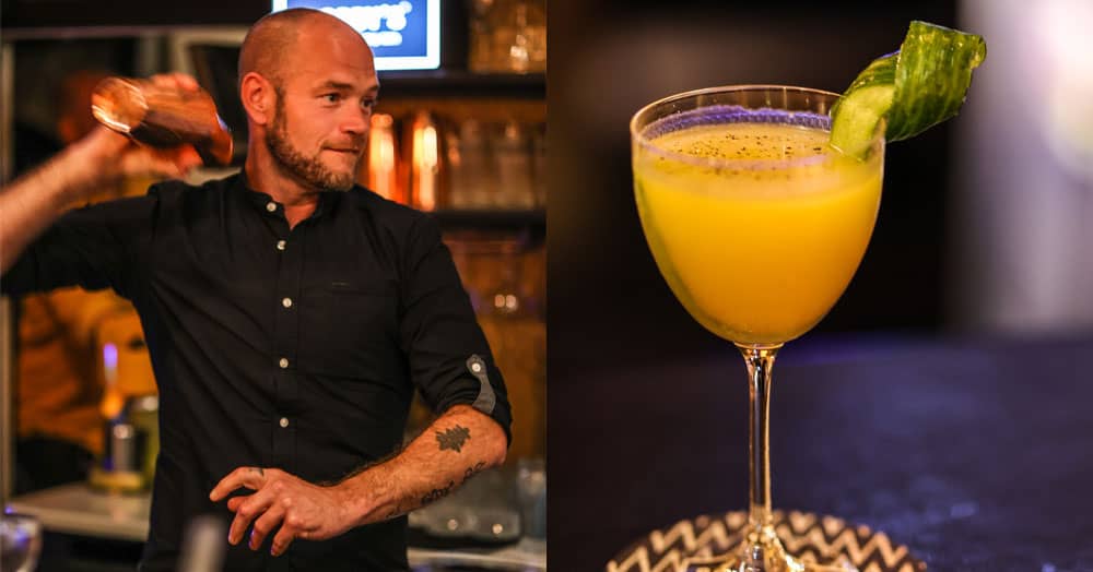 Alex Danger from Rotterdam wins Bobbys National Cocktail Competition 2020 📷 Rutger Geerling
