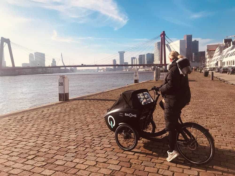 Dutch start up BAQME introduces electric shared cargo bikes in Rotterdam