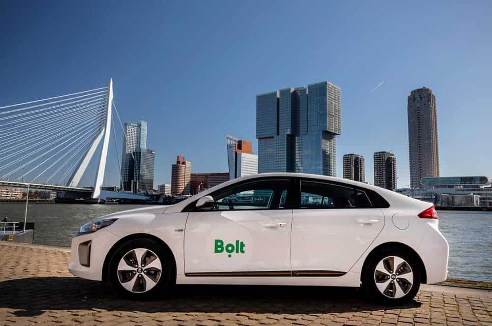 European Uber competitor Bolt expands taxi services to Rotterdam 