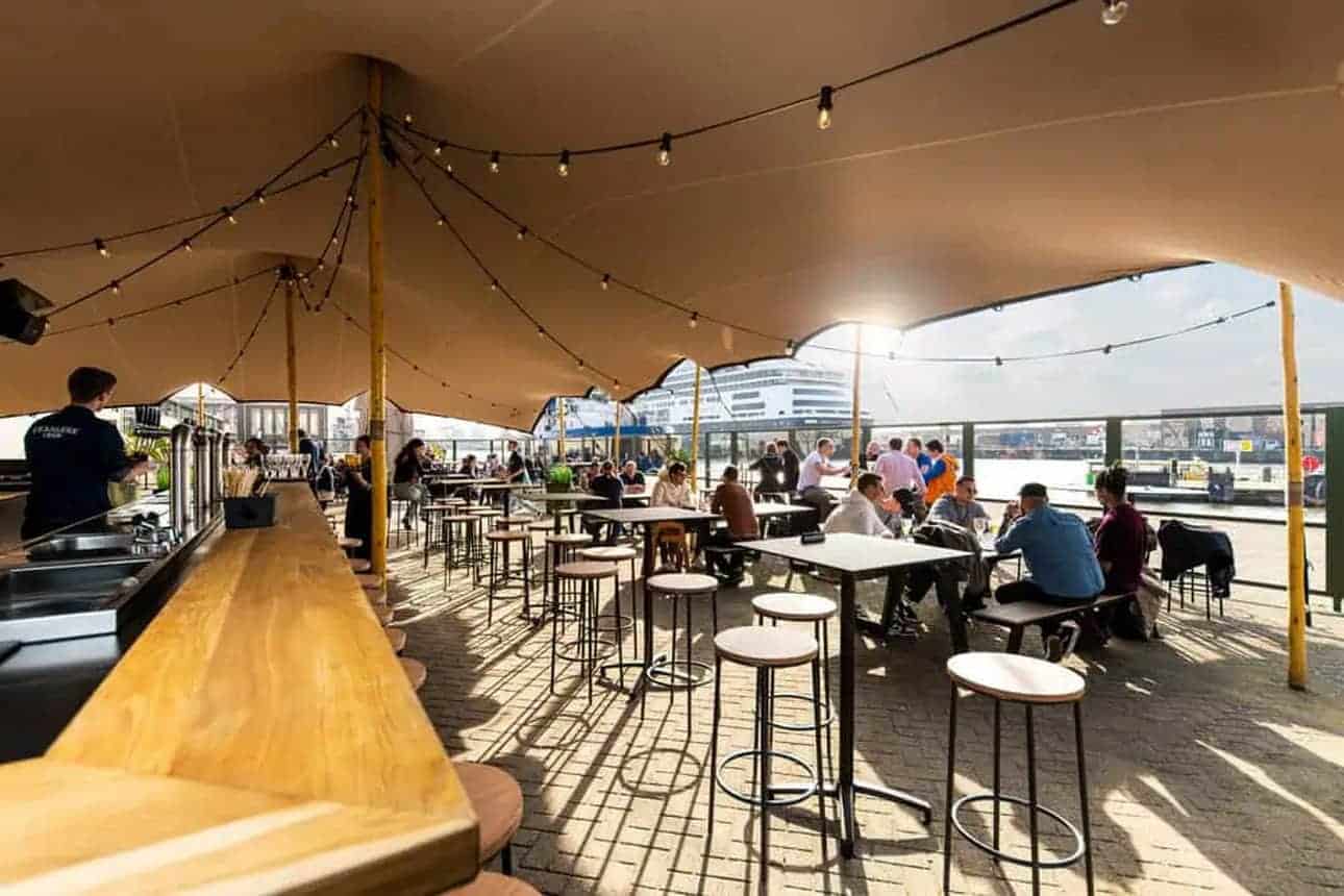 Stadshaven Brouwerij opens terrace at Merwehaven Rotterdam