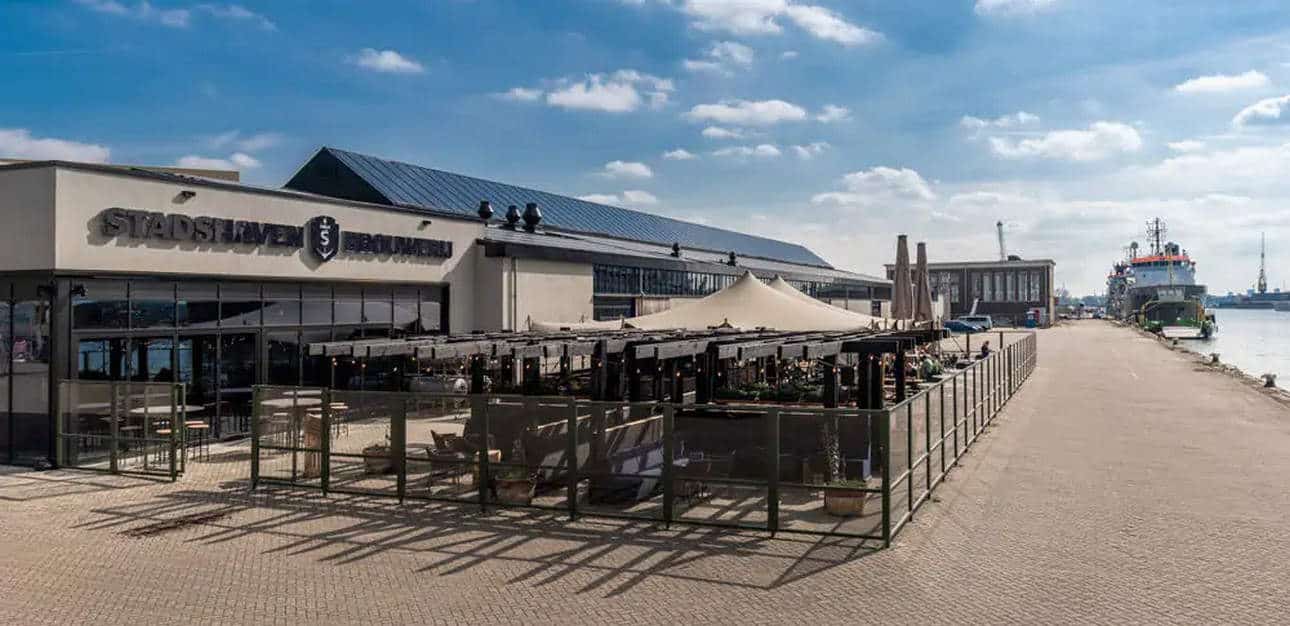 Stadshaven Brouwerij opens terrace at Merwehaven Rotterdam