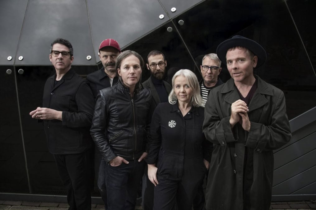 Belle and Sebastian performing Tigermilk