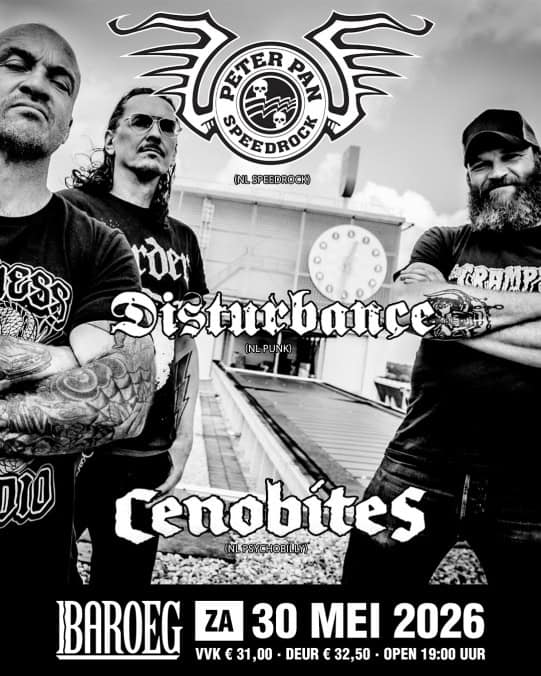 Click to enlarge Peter Pan Speedrock + Disturbance + Cenobites
