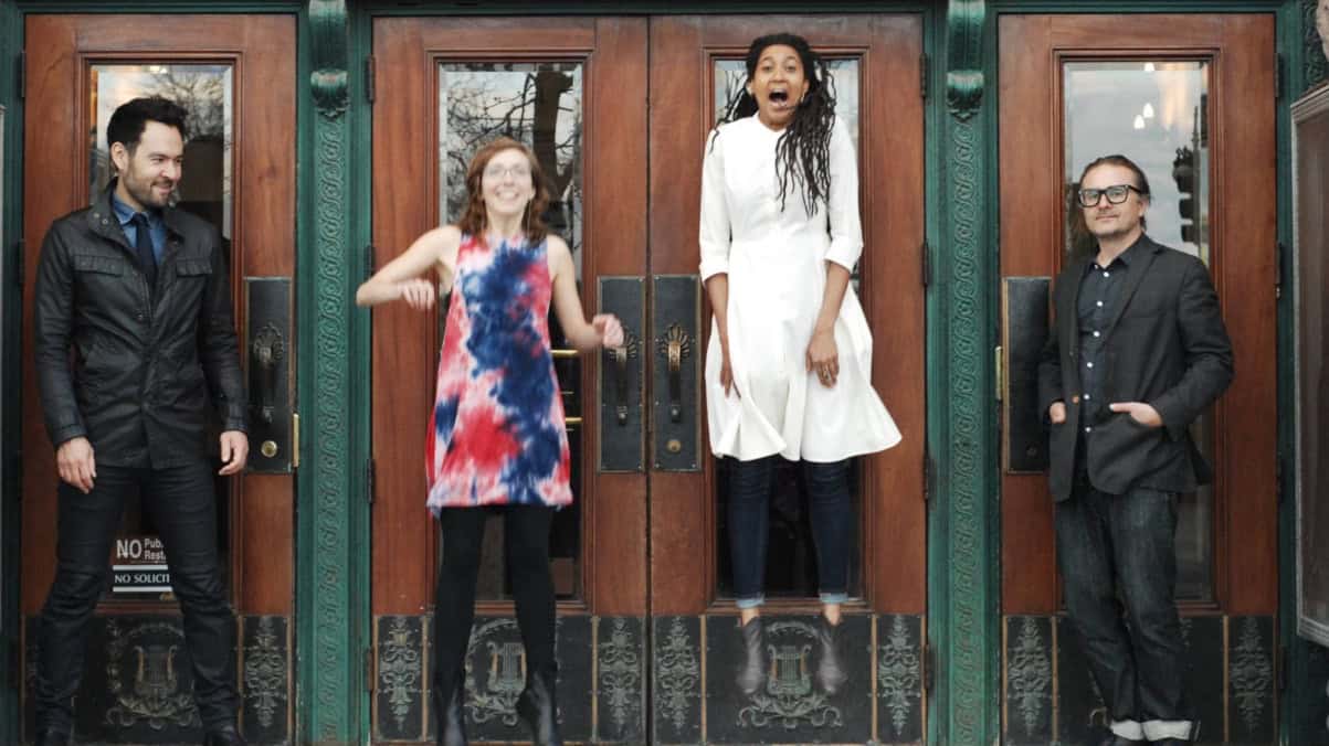 Click to enlarge Tomeka Reid Quartet: dance! skip! hop!